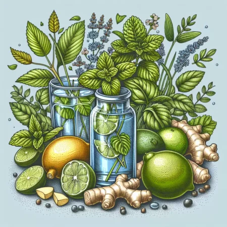 Kombinasi Herbal Terbaik untuk Minuman Detoks Alami
