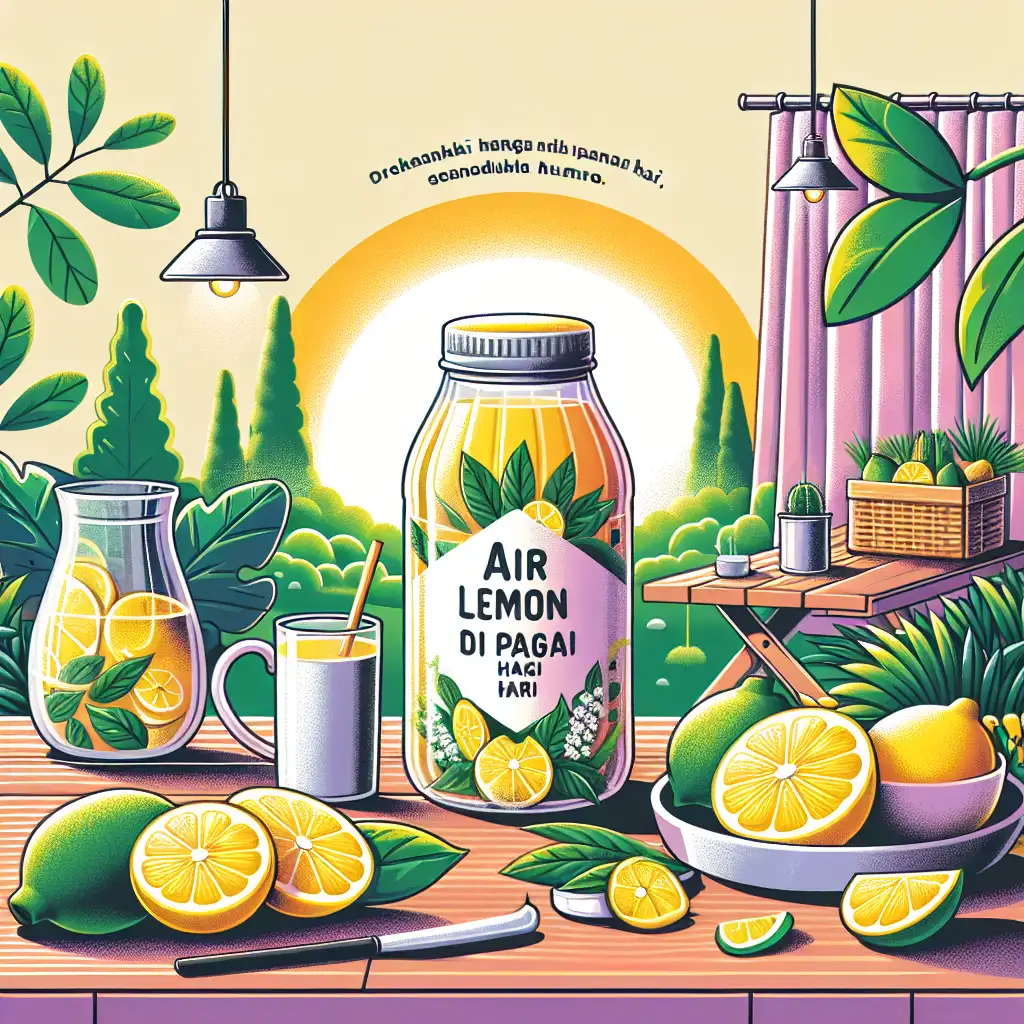 Air Lemon Hangat di Pagi Hari: Minuman Detoks yang Menyegarkan