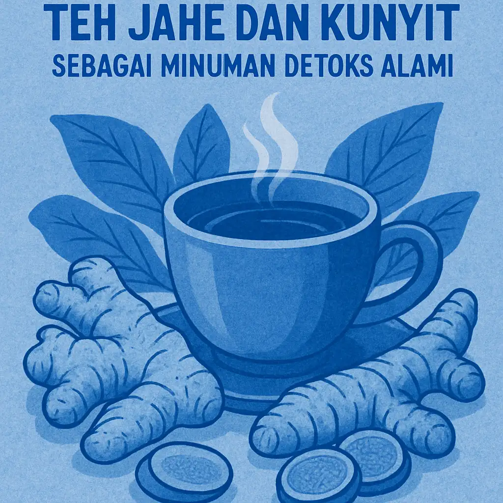 Teh Jahe dan Kunyit sebagai Minuman Detoks Alami