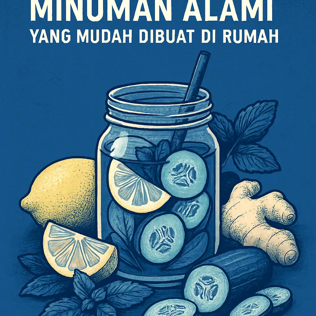 Detoks dengan Minuman Alami yang Mudah Dibuat di Rumah