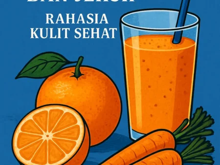 Detoks dengan Jus Wortel dan Jeruk: Rahasia Kulit Sehat